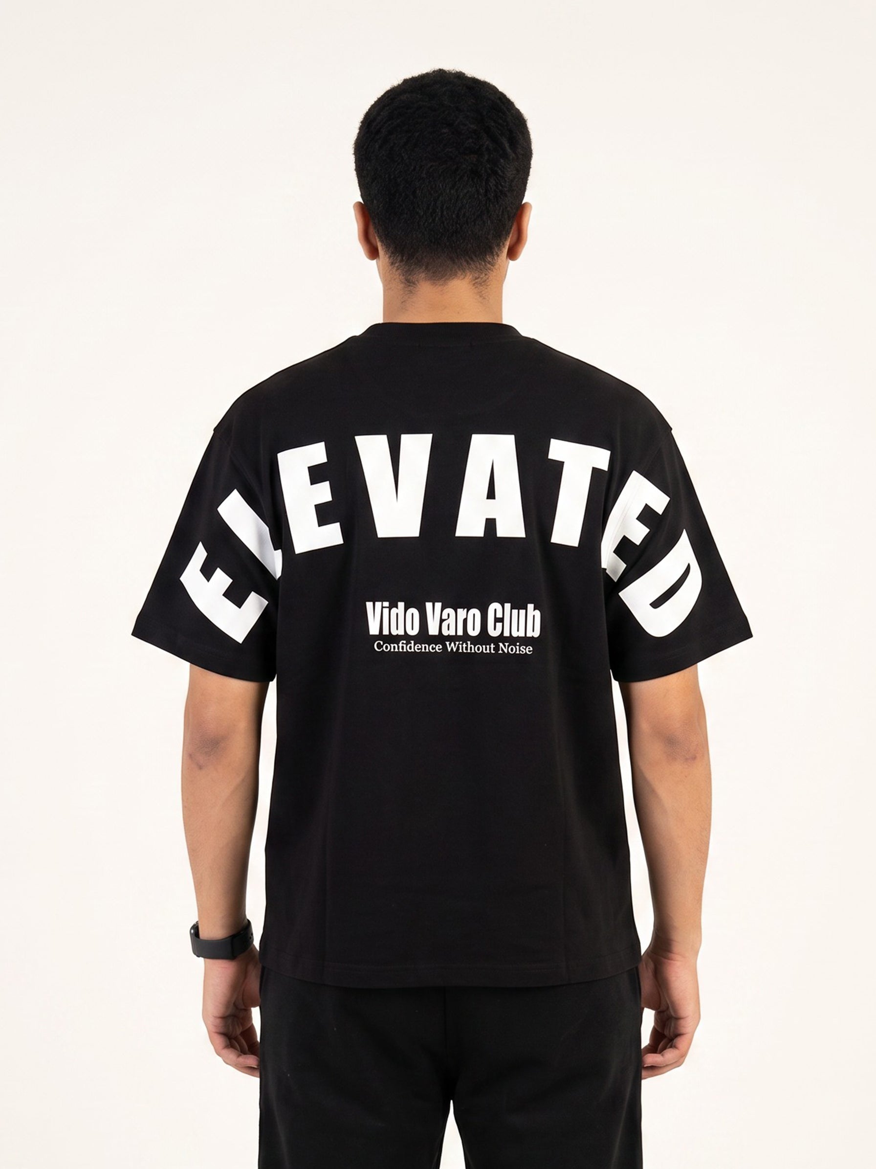 ELEVATED Oversized black T-Shirt
