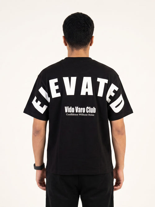 ELEVATED Oversized black T-Shirt