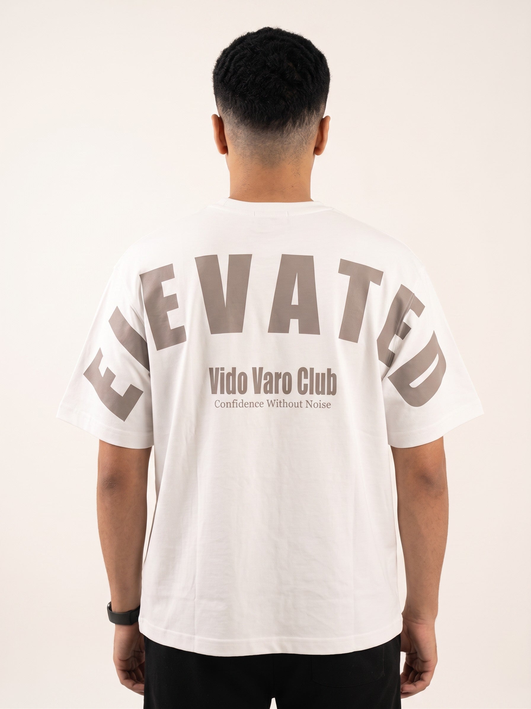 Oversized Back Print T-Shirt