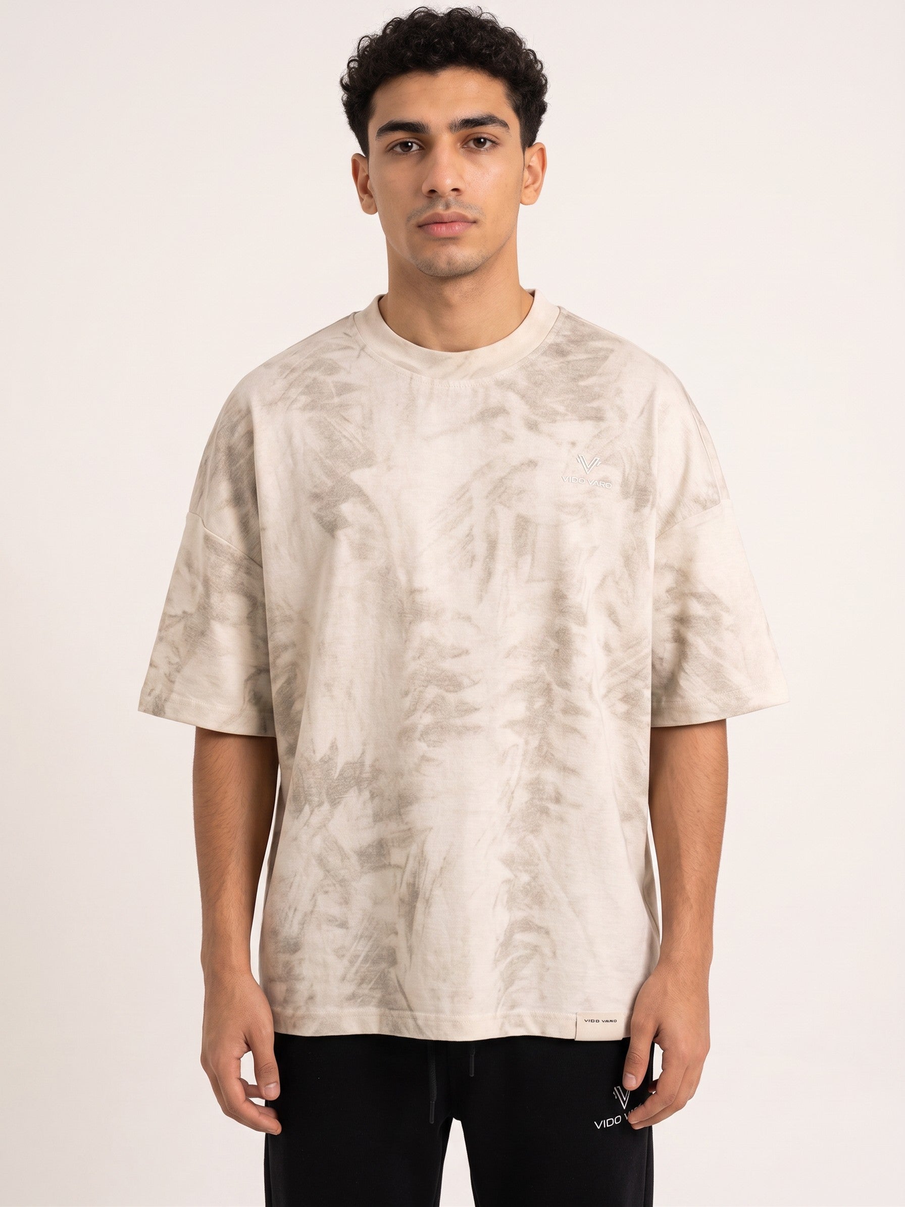 Washed Marble Oversized T-Shirt