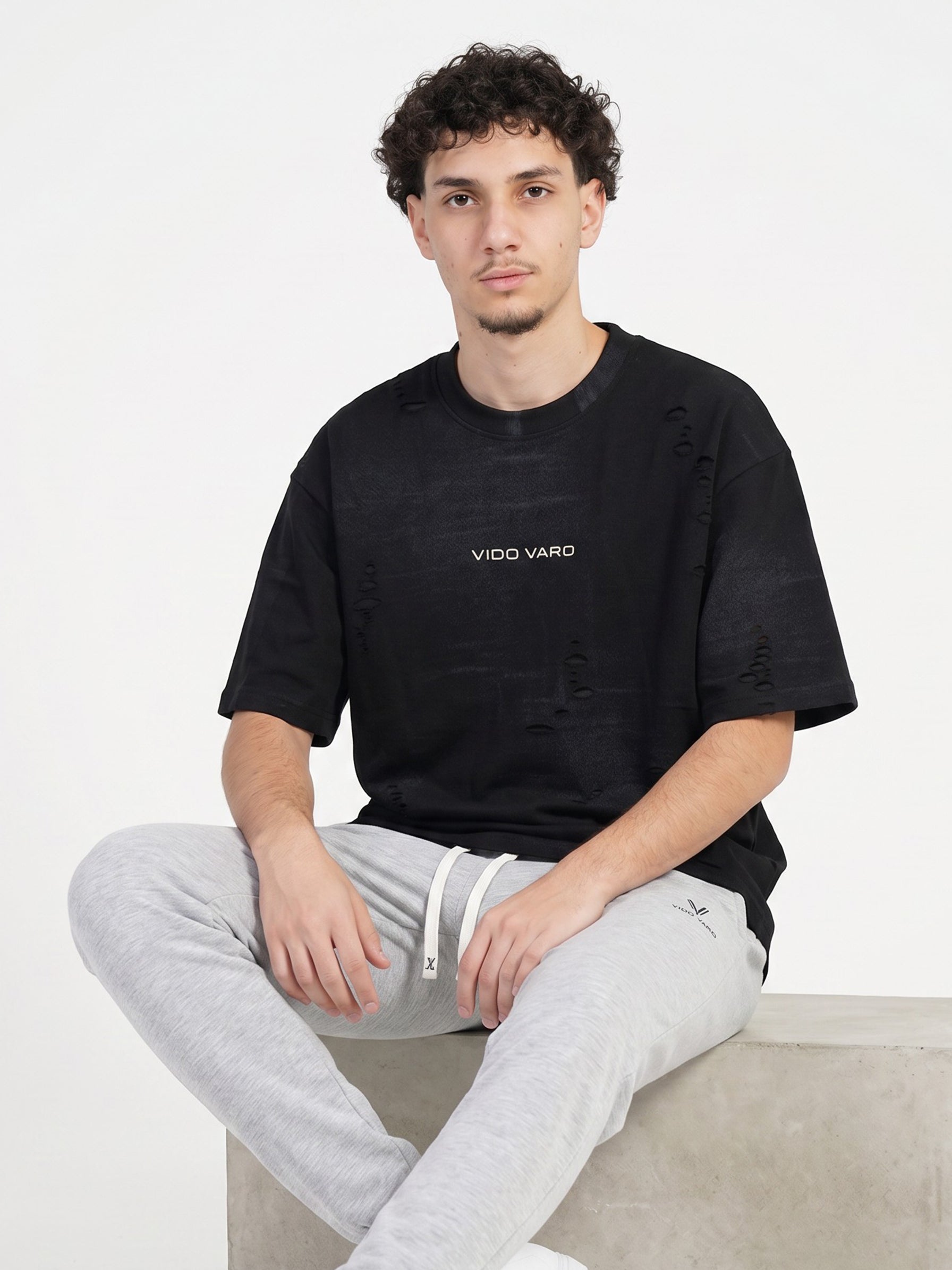 Distressed Oversized T-Shirt