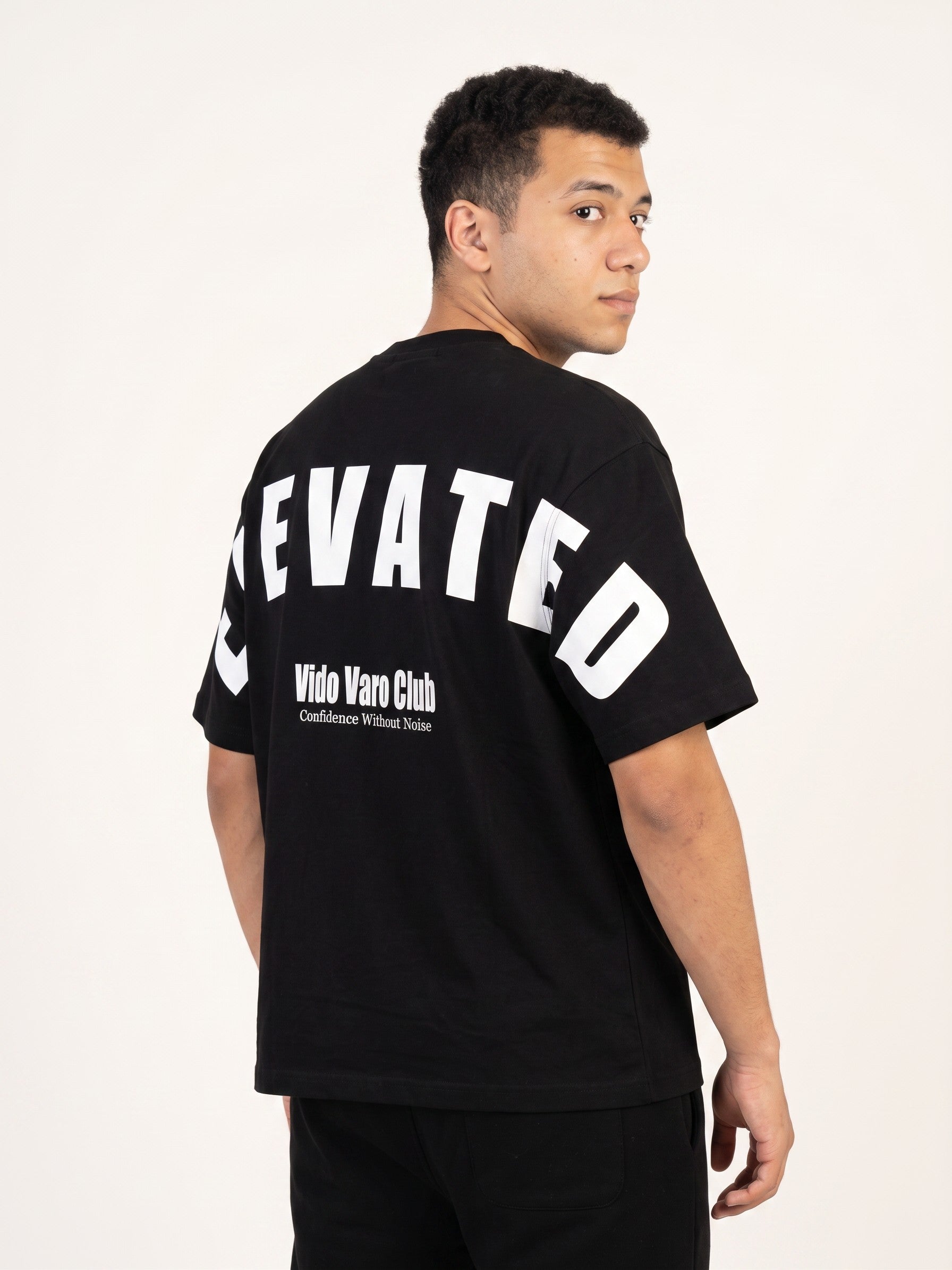 ELEVATED Oversized black T-Shirt
