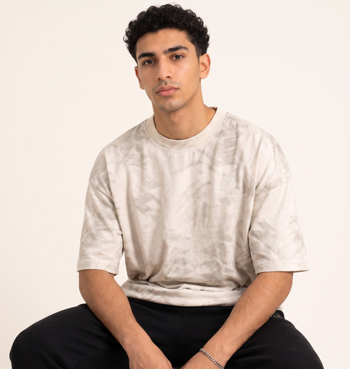 Washed Marble Oversized T-Shirt