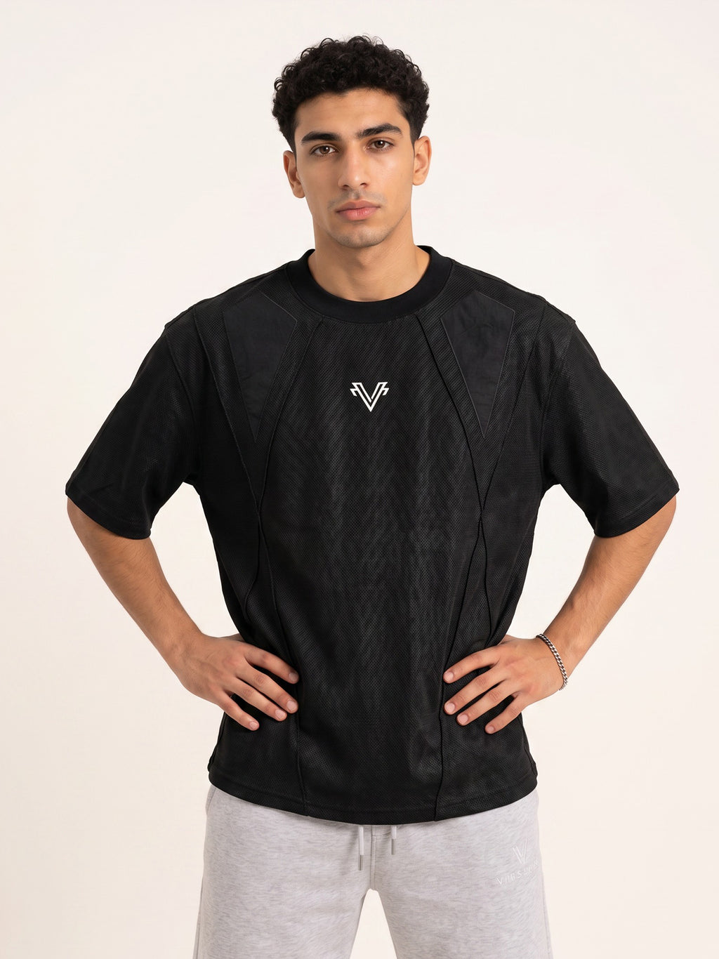 Panel Oversized T-Shirt