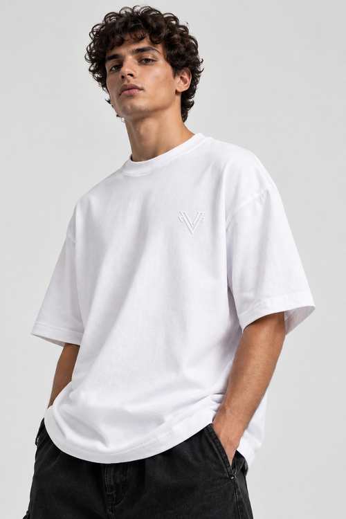 Basic Oversized T-Shirt – White