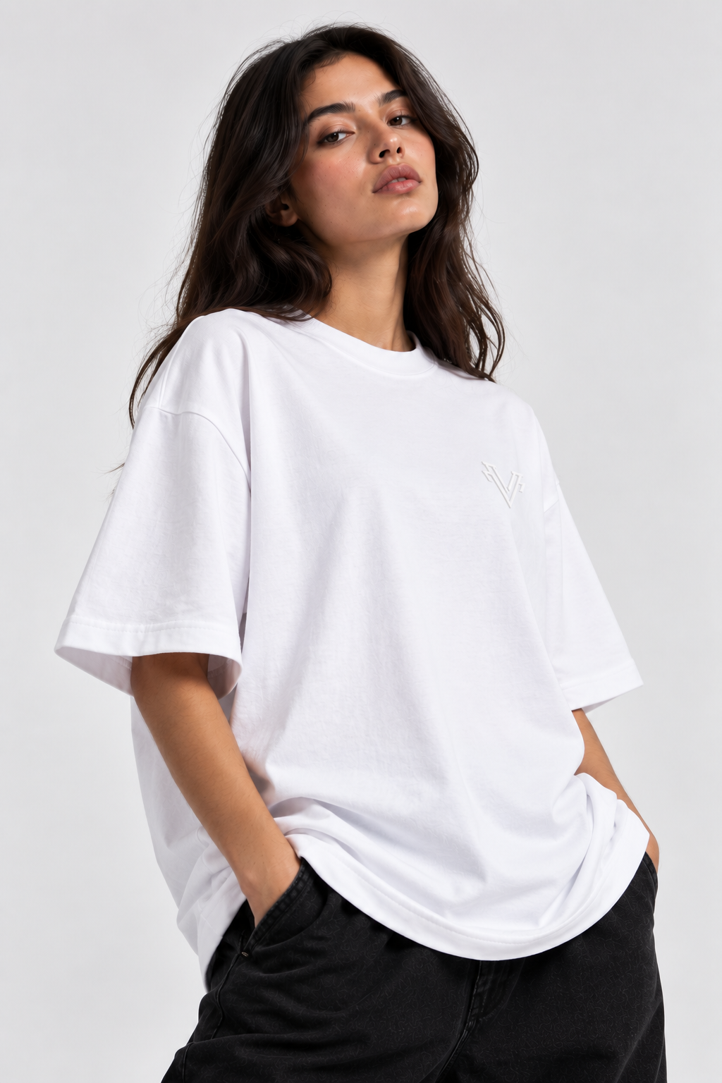 Basic Oversized T-Shirt – White