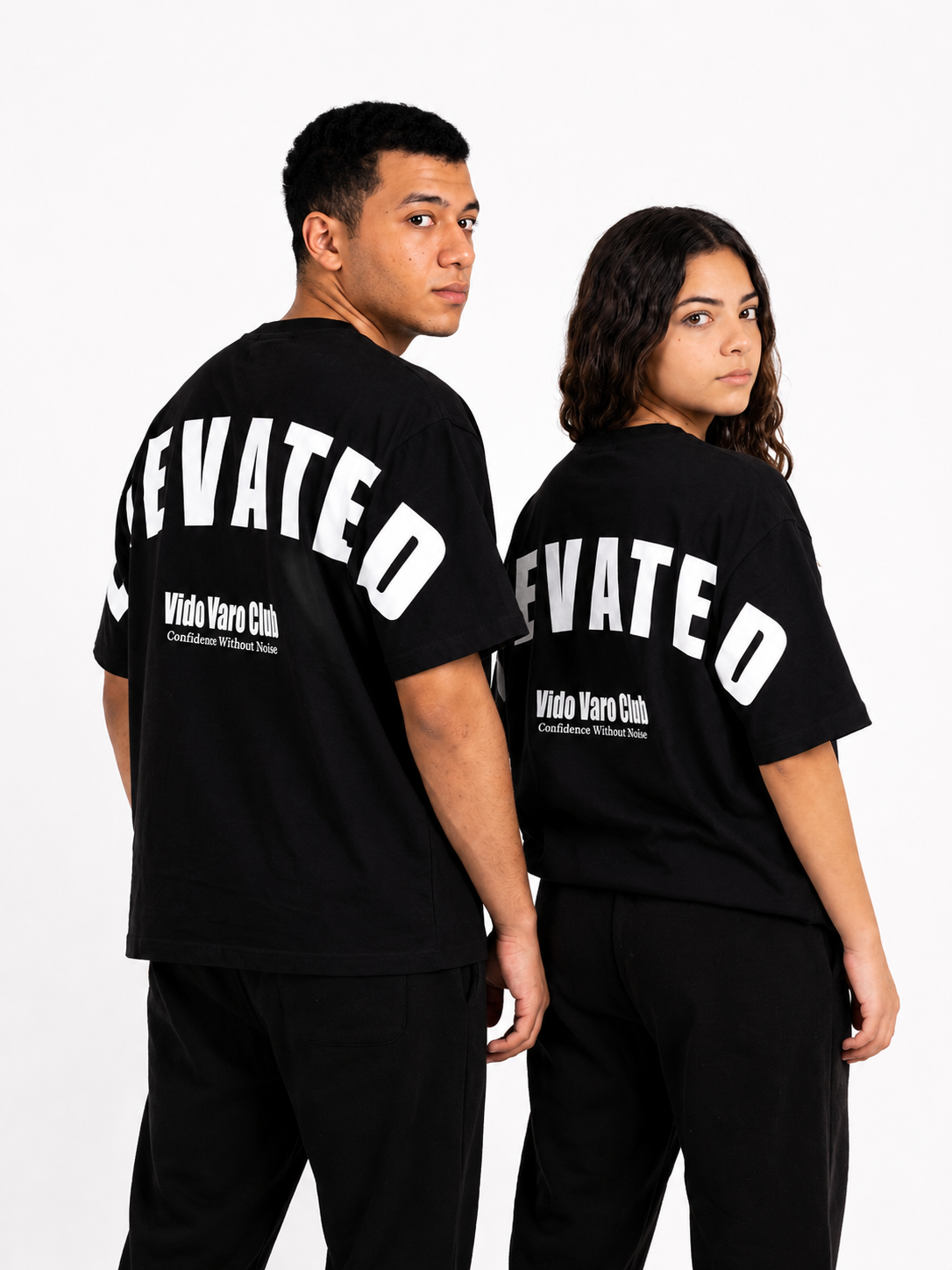 ELEVATED Oversized black T-Shirt