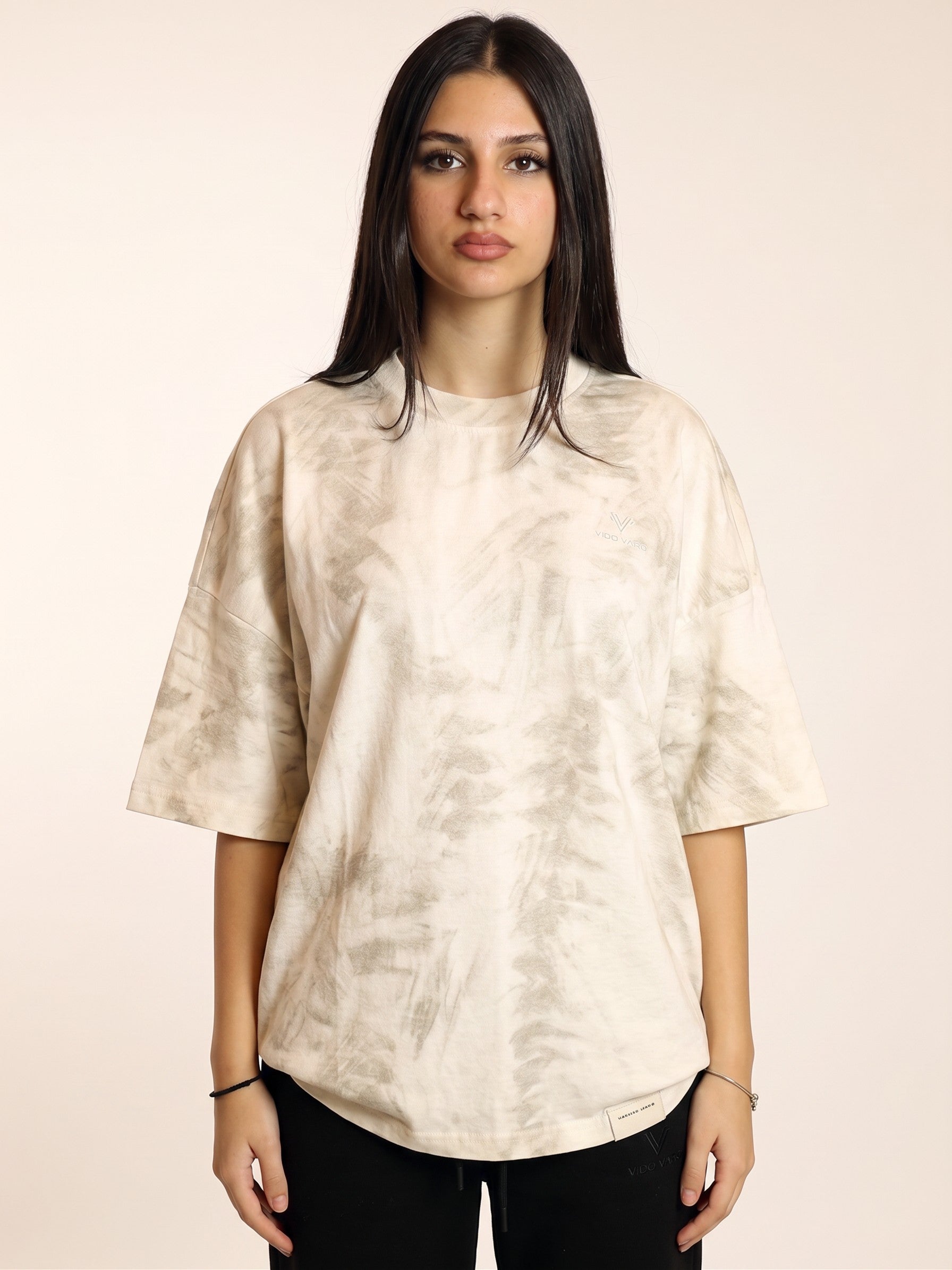 Washed Marble Oversized T-Shirt