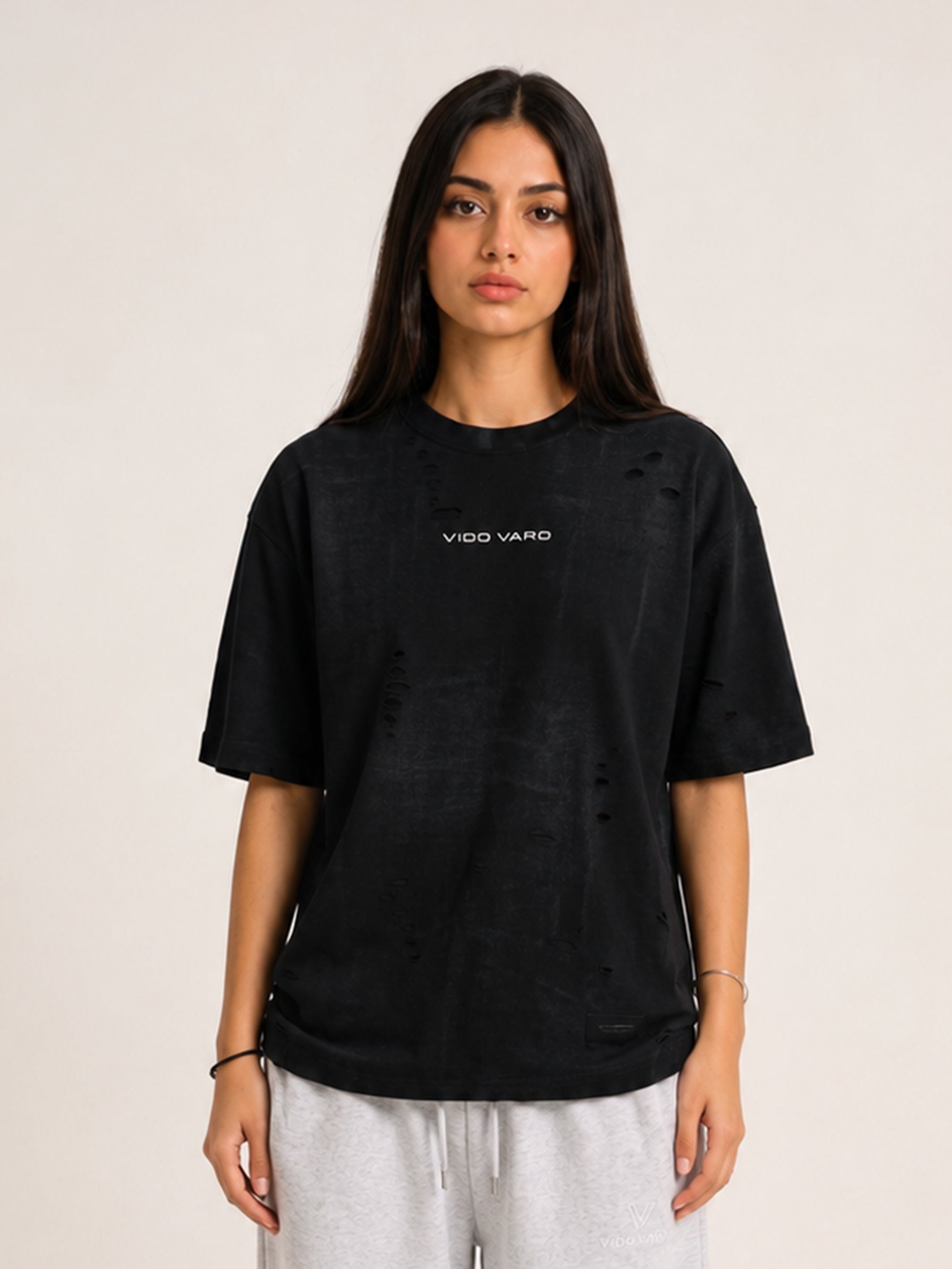 Distressed Oversized T-Shirt