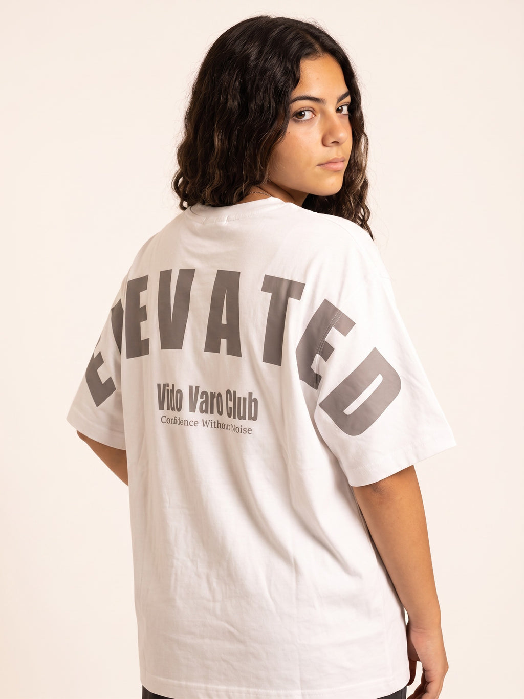 Oversized Back Print T-Shirt