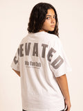 Oversized Back Print T-Shirt