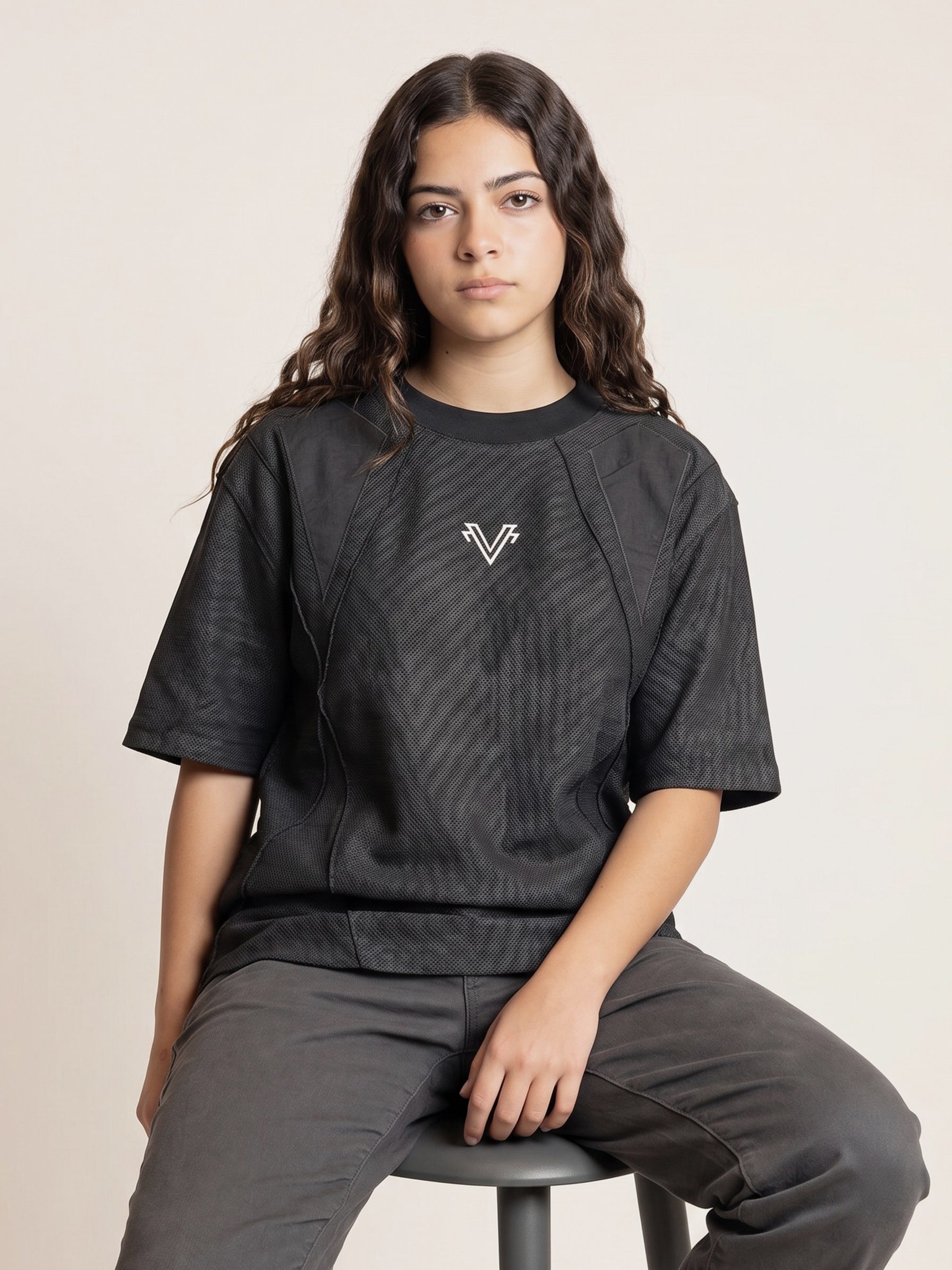 Panel Oversized T-Shirt