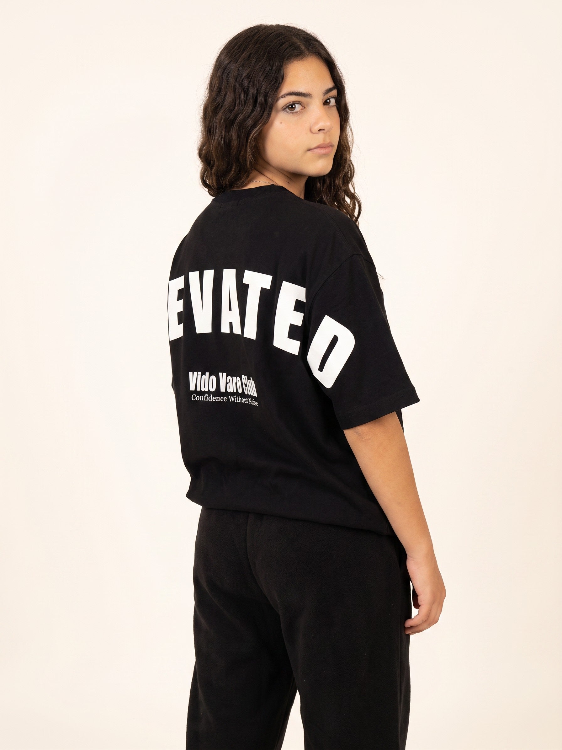 ELEVATED Oversized black T-Shirt