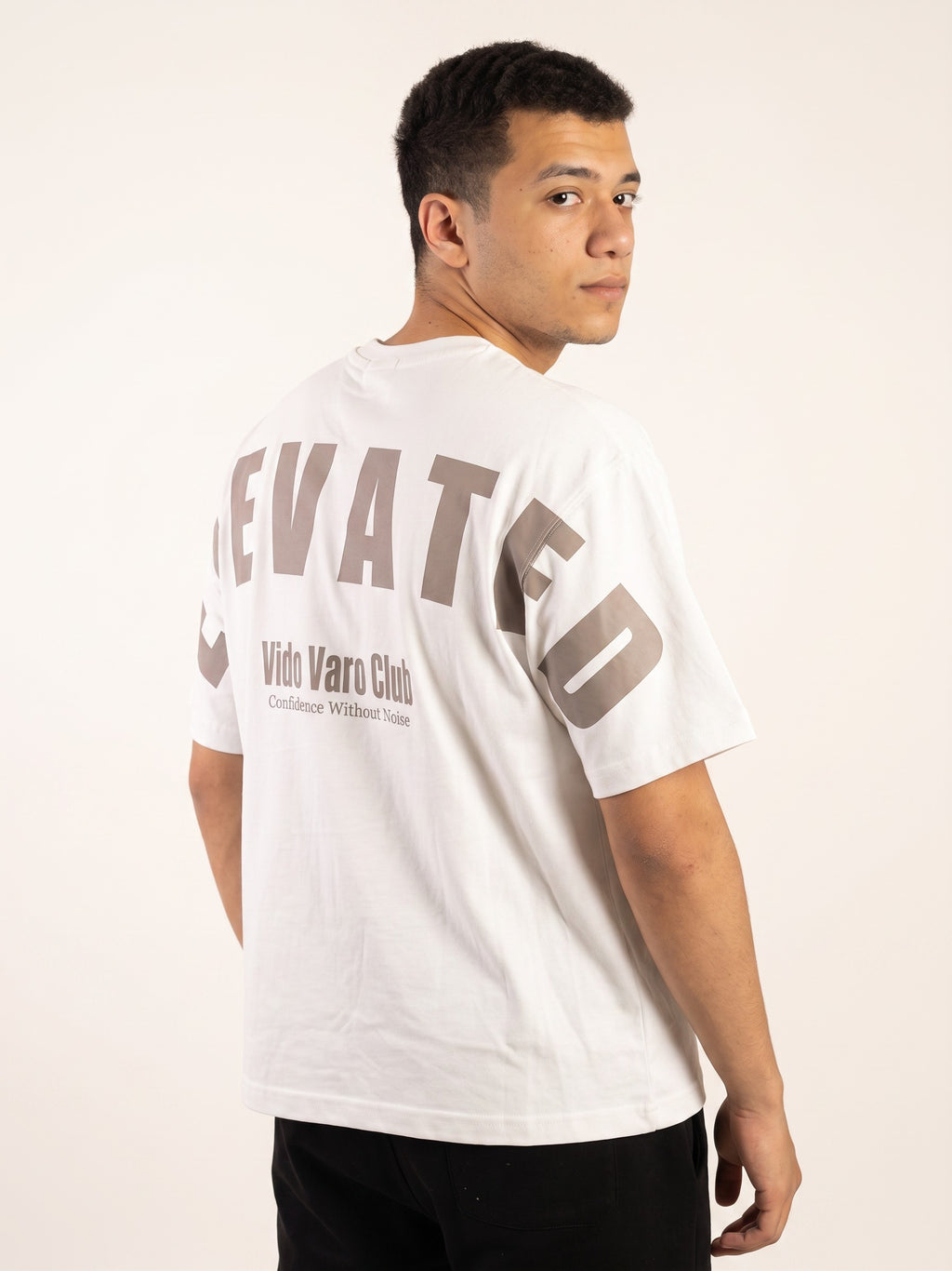 Oversized Back Print T-Shirt