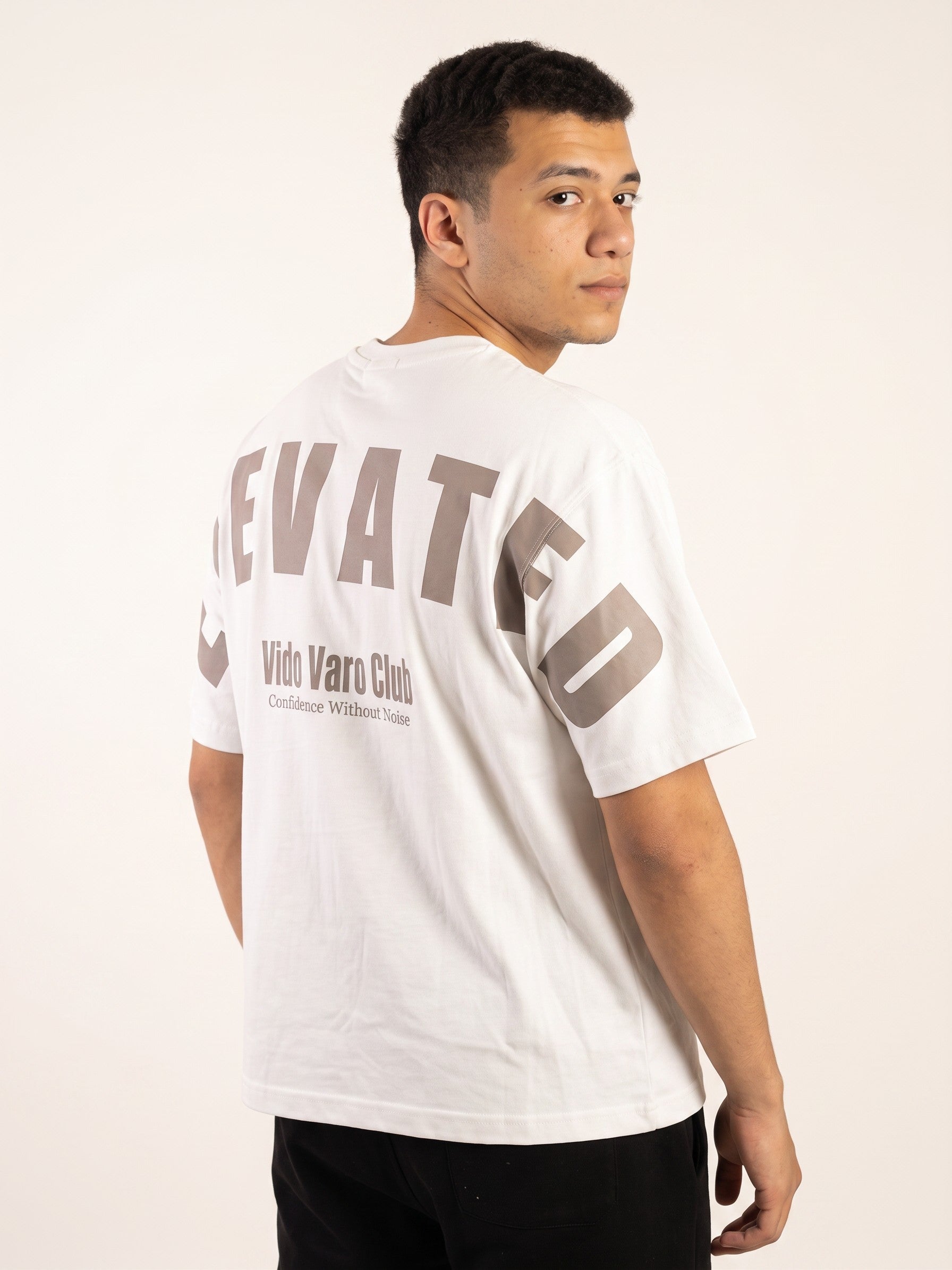 Oversized Back Print T-Shirt